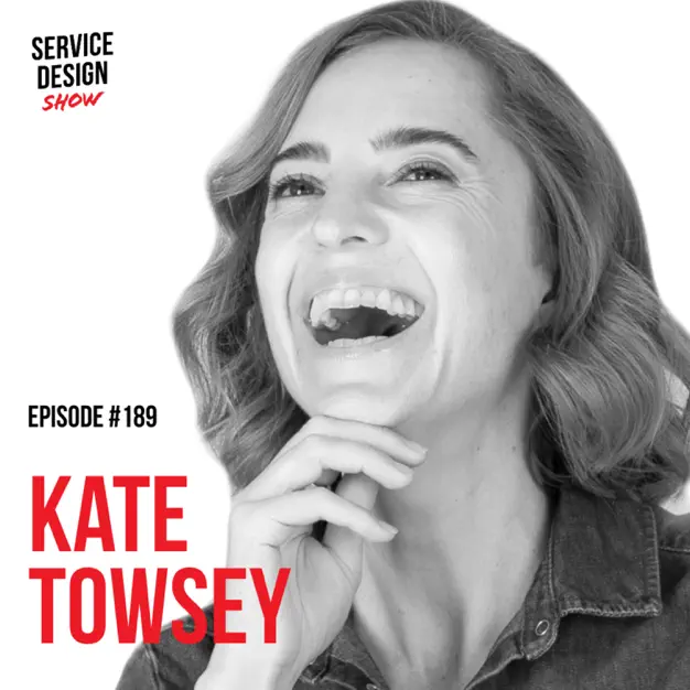 A black and white photo of Kate Towsey on white background.